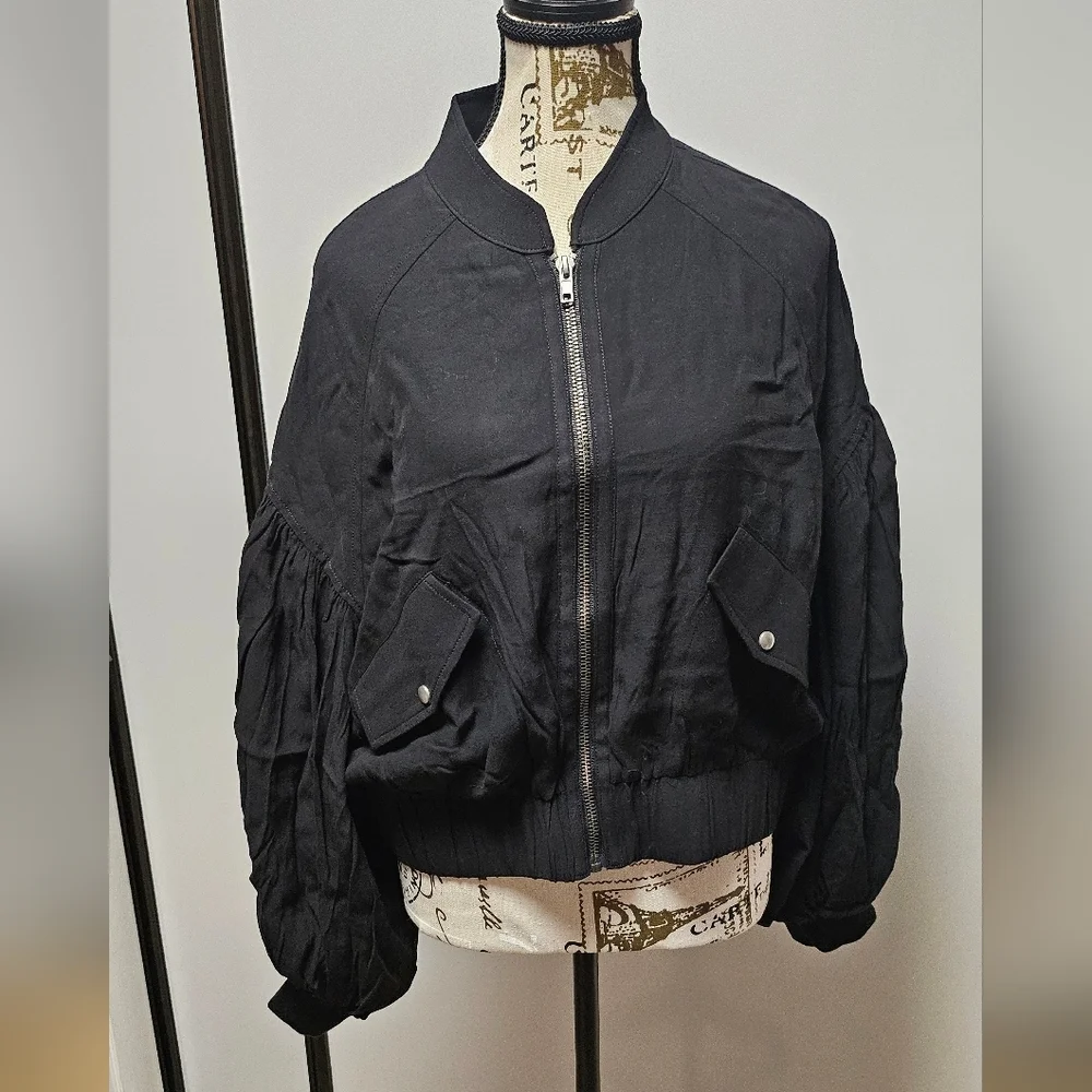 Free People Bomber Jacket - Picture 3 of 5